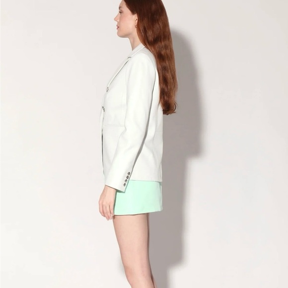 NWT Walter Baker Womens  Marley Leather Blazer reg $698 size small - Picture 5 of 14